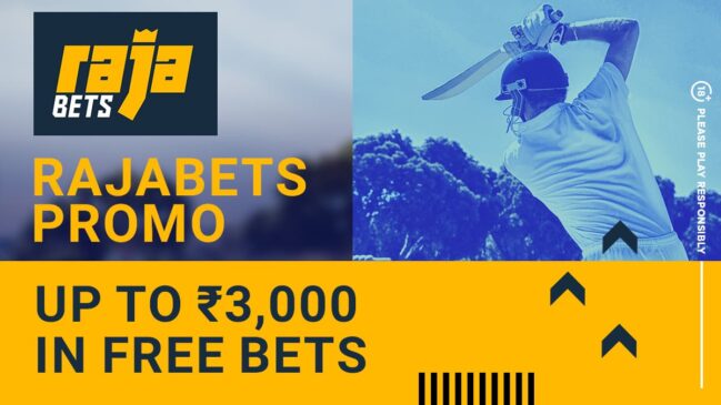 Rajabets ‘Cricket Free Bets’ promo 2025