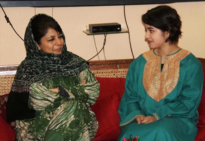 Mehbooba Mufti And Zaira Wasim