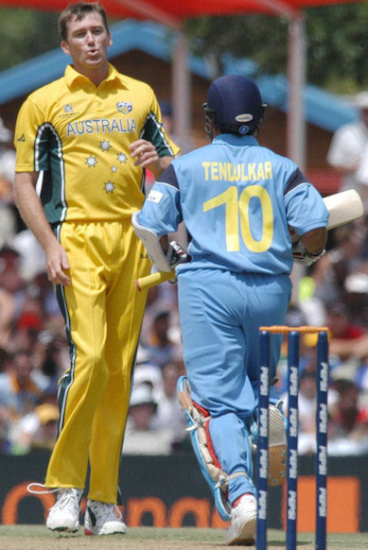 Sachin Tendulkar Glen McGrath