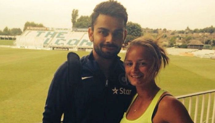 Virat Kohli Danielle Wyatt