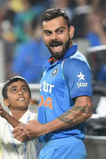 Virat Kohli little fan 3