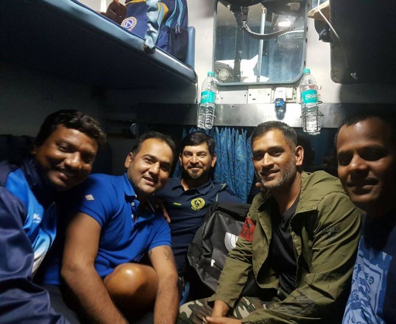 MS Dhoni train 2