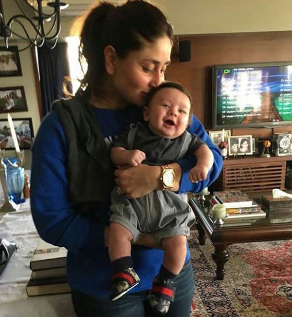 kareena-kapoor with her son Taimur