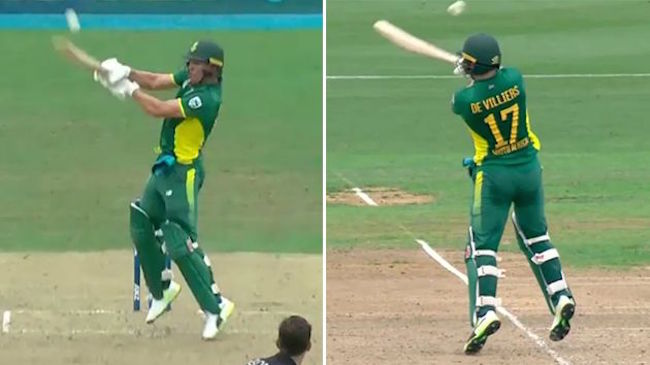 AB de Villiers reverse hook