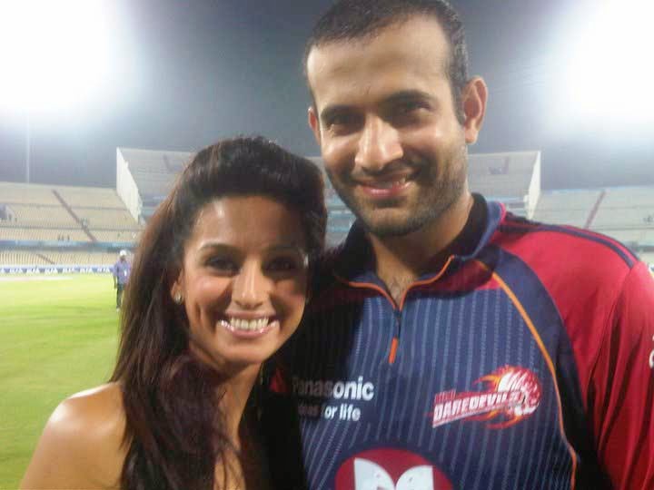 Irfan Pathan Shibani Dandekar