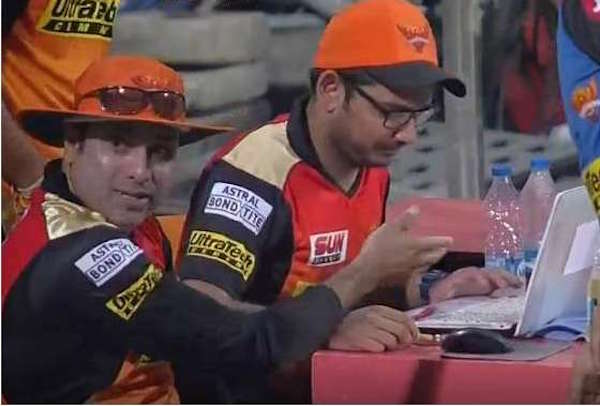 IPL SRH analyst laptop