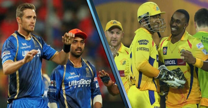 Rajasthan Royals and Chennai Super Kings