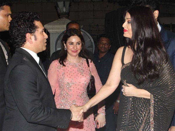 Aishwarya Rai, Sachin Tendulkar, Anjali