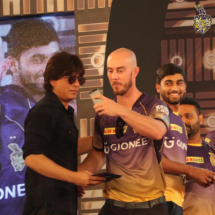 Chris Lynn, Shah Rukh Khan