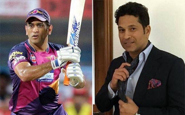 MS Dhoni, Sachin