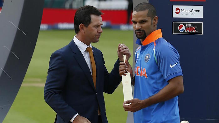 Shikhar Dhawan, Ricky Ponting