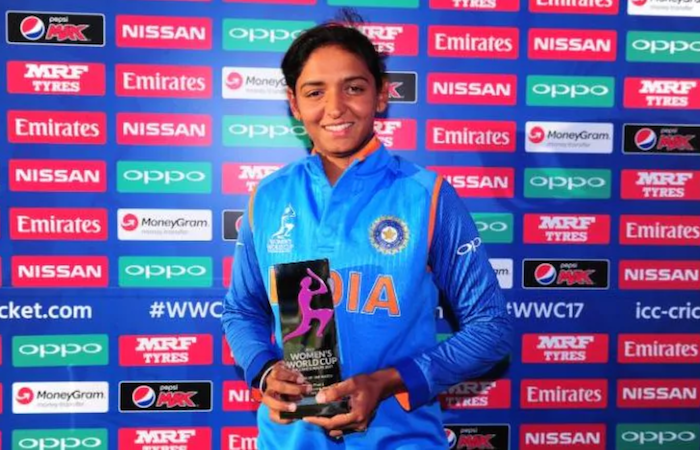 Harmanpreet Kaur player of the match