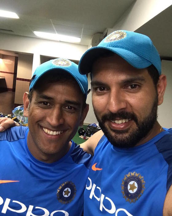 MS Dhoni, Yuvraj Singh INDIA