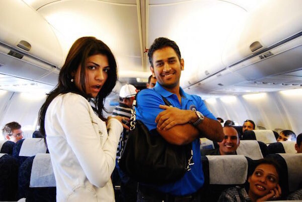 MS Dhoni and Archana Vijaya 2