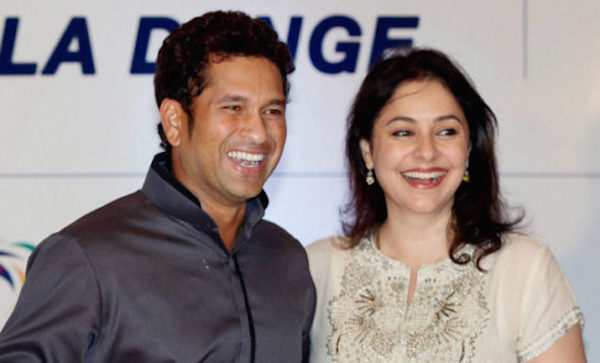 Sachin And Anjali Tendulkar