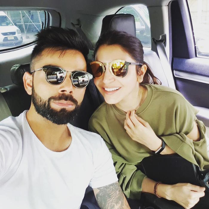 Virat, Anushka selfie