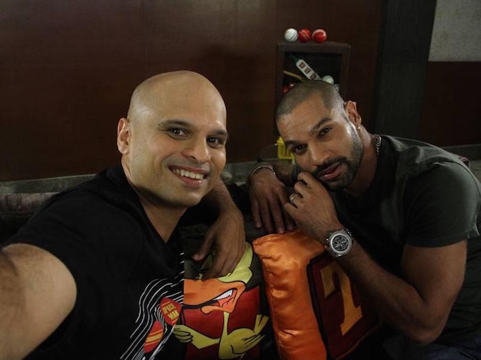 Vikram Sathaye, Shikhar Dhawan