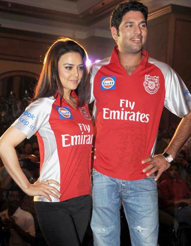 Preity Zinta, Yuvraj Singh