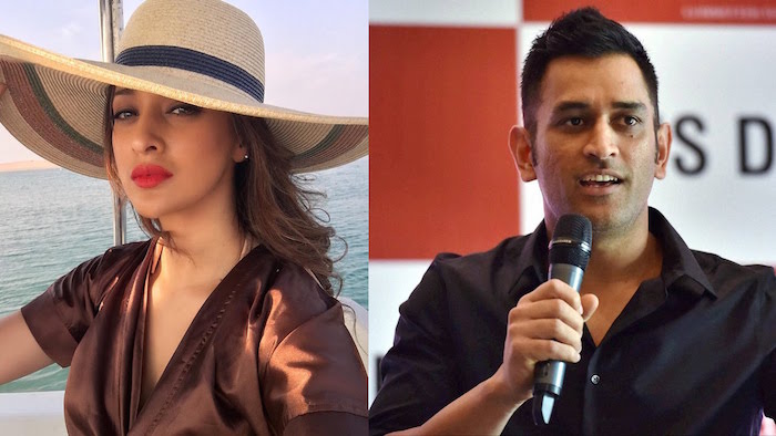 Raai Laxmi, MS Dhoni