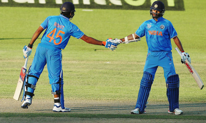 Shikhar Dhawan, Rohit Sharma