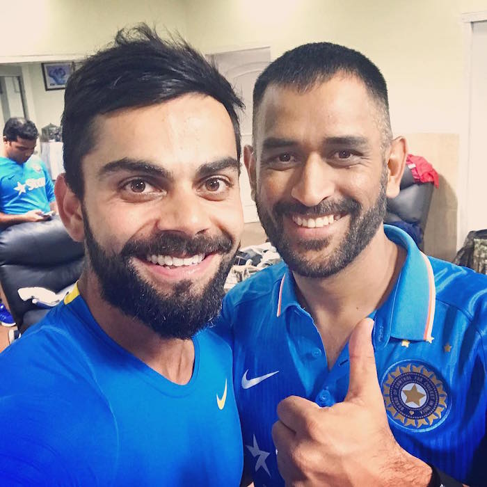 Virat Kohli, MS Dhoni