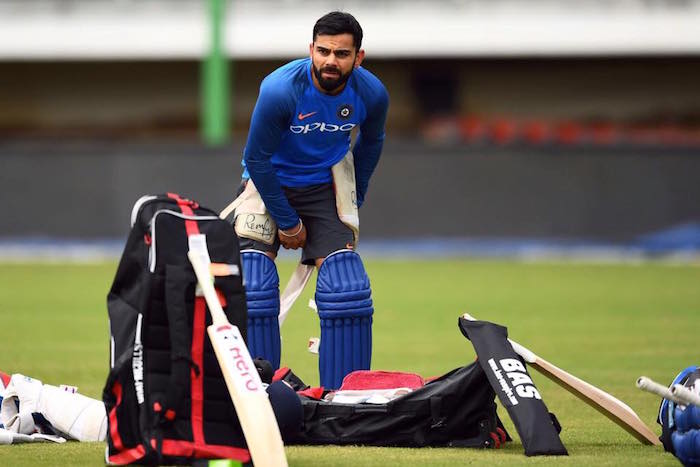 Virat Kohli Remfry thigh pad