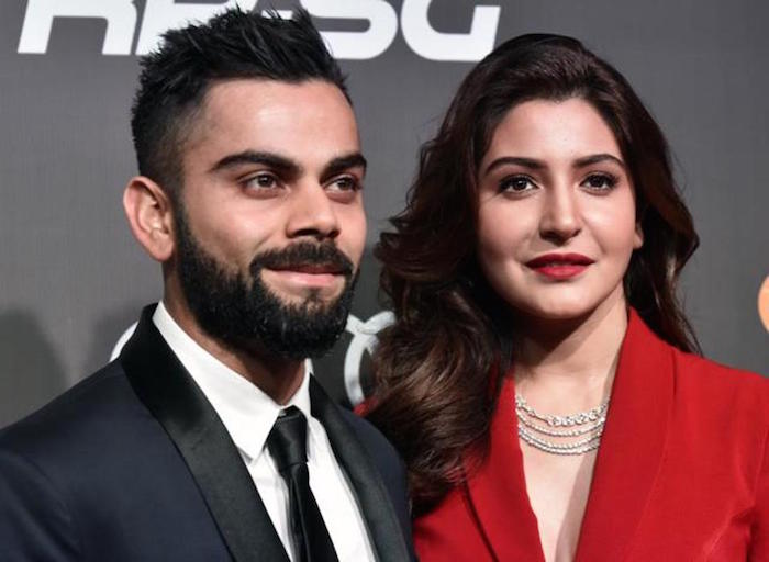 Virat Kohli, Anushka Sharma at the award ceremony 1