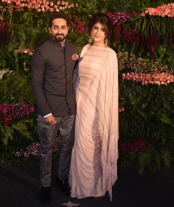 Ayushman Khurana with his wife