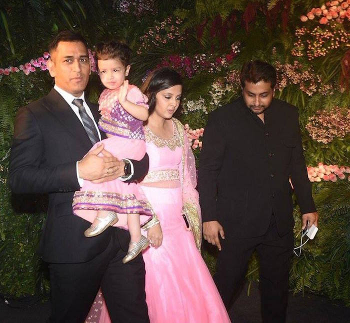 MS Dhoni, Ziva, Sakshi