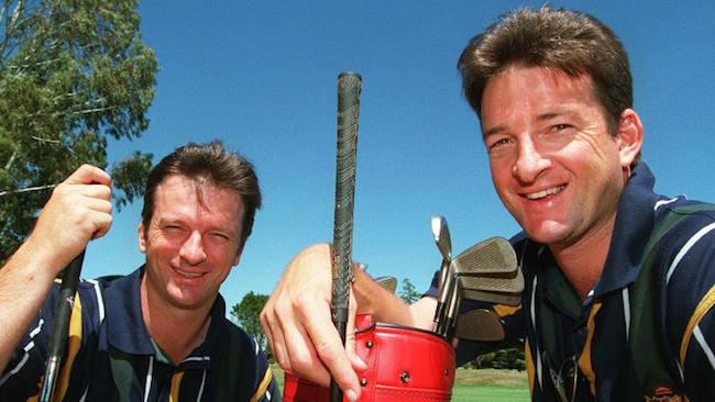 Mark and Steve Waugh