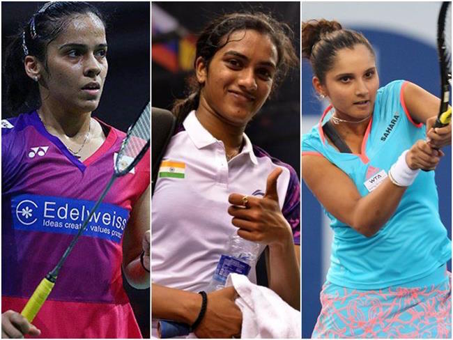 Saina Nehwal, PV Sindhu, Sania Mirza