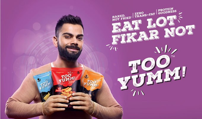 Virat Kohli too yum