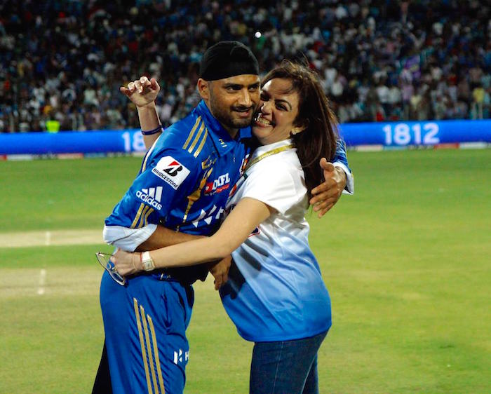 Harbhajan Singh, Neeta Ambani