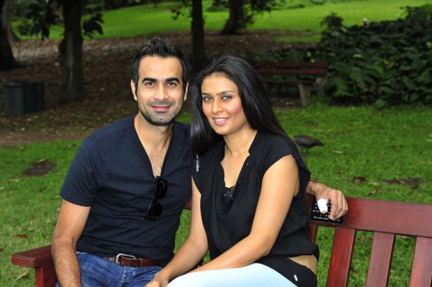 imran-tahir-with-wife-Sumayya- Dildar