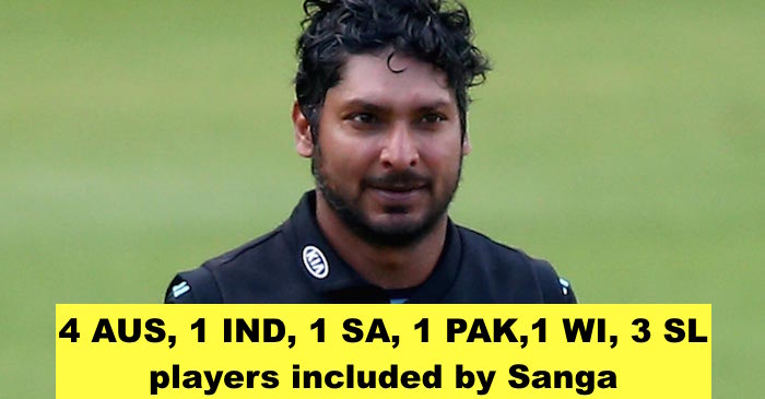 Kumar Sangakkara reveals his all-time XI