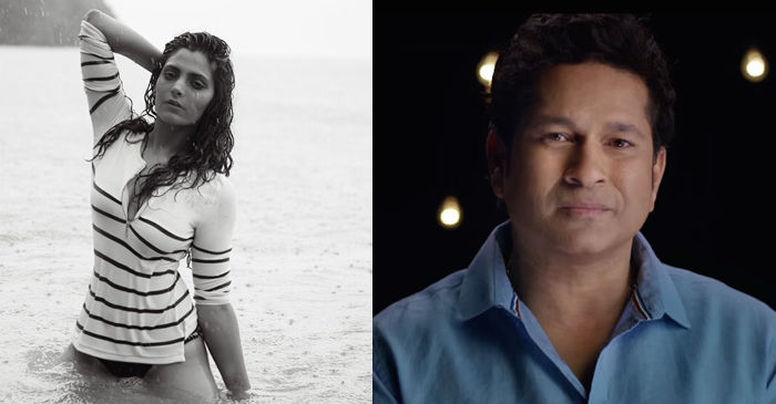 This incident proves that actress Saiyami Kher worships batting legend Sachin Tendulkar