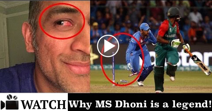 This VIDEO featuring MS Dhoni will prove you why he is a legend!