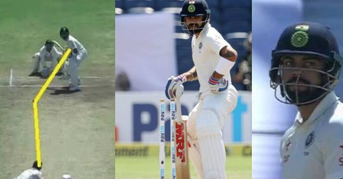 WATCH: Virat Kohli’s dismissal off Steve O’ Keefe’s brilliant delivery