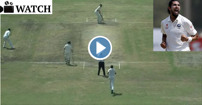 WATCH: Ishant Sharma’s pumping celebration after dismissing Matt Renshaw