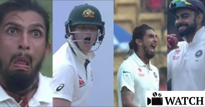 Video: Virat Kohli couldn’t stop laughing seeing Ishant Sharma imitating Steve Smith