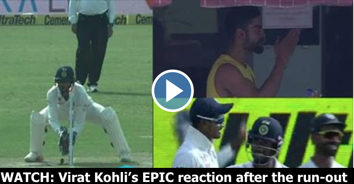 WATCH: Virat Kohli’s epic reaction after Shreyas Iyer’s superb fielding results in a run-out of Steve O’ Keefe