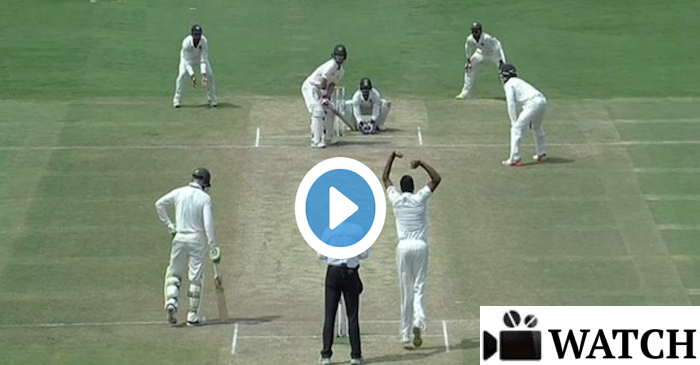 WATCH: Wriddhiman Saha holds on a blinder to dismiss Matthew Wade