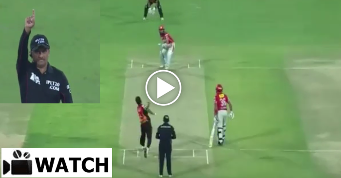 WATCH: Bhuvneshwar Kumar dismisses Hashim Amla on first ball of KXIP innings