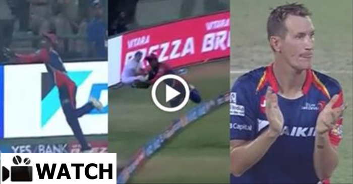 WATCH: Sanju Samson’s brilliance on the boundary line to save a SIX!