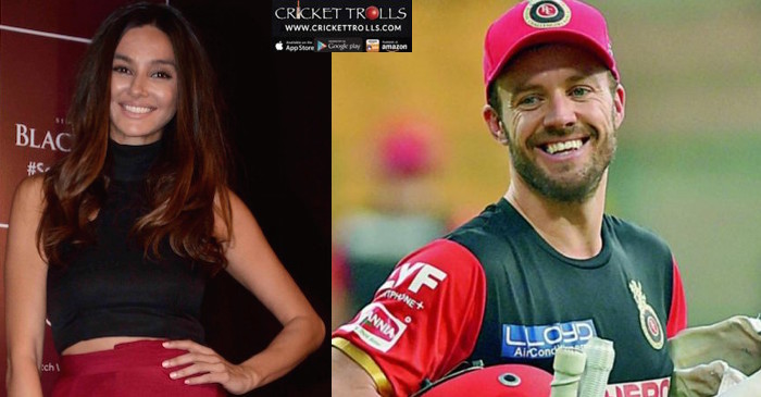 Shibani Dandekar picks AB de Villiers as favourite in the IPL 2017