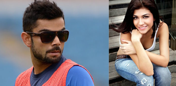 Here’s the real truth behind the VIRAL picture of Virat Kohli ogling at IPL anchor Archana Vijaya