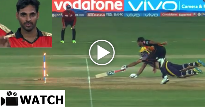 WATCH: Bhuvneshwar Kumar’s brilliance to run out Yusuf Pathan