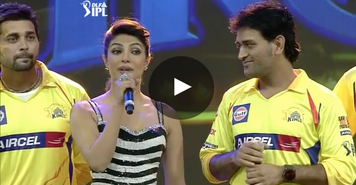 VIDEO: Funny moments of MS Dhoni with actress Priyanka Chopra