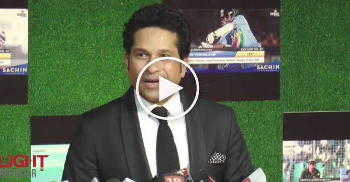 WATCH: Sachin Tendulkar talking about his movie, SACHIN: A Billion Dreams