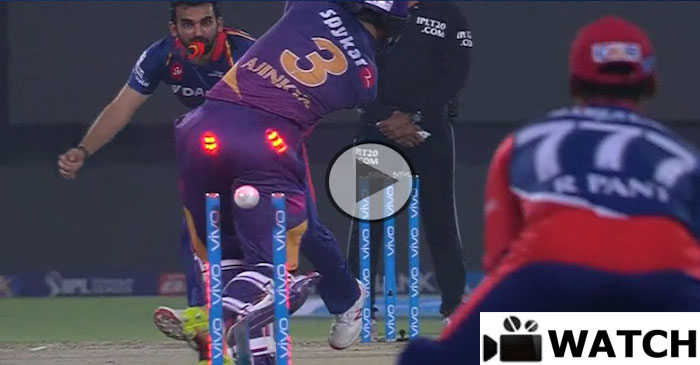 WATCH: Zaheer Khan bowls an absolute peach to send Ajinkya Rahane’s middle stump flying